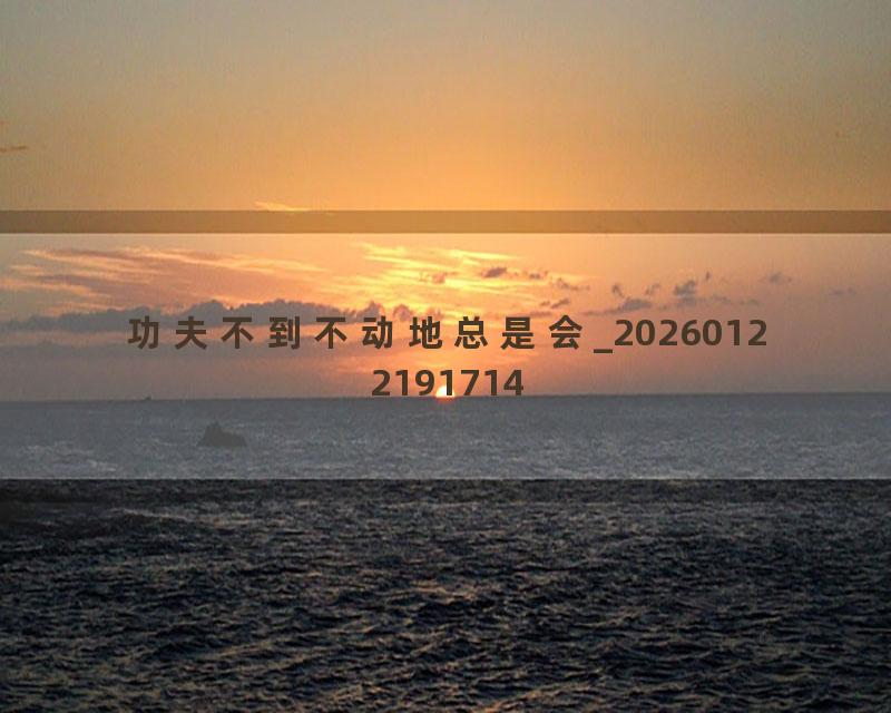 功夫不到不动地总是会_20260122191714