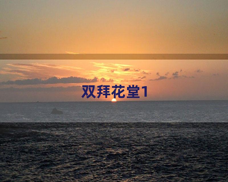 双拜花堂1