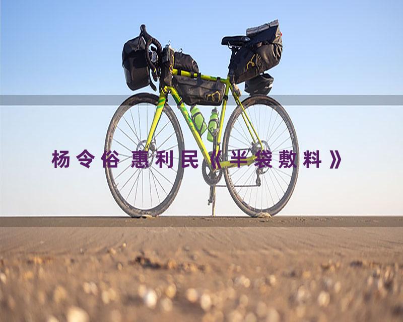 杨令俗 惠利民《半袋敷料》