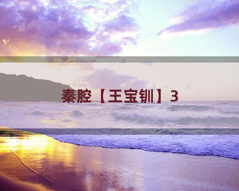 秦腔【王宝钏】3