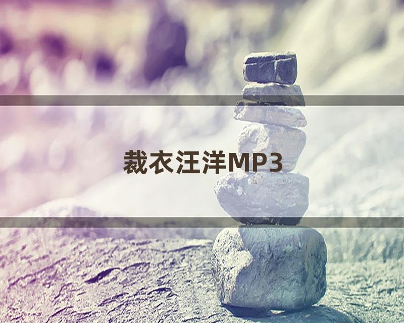 裁衣汪洋MP3
