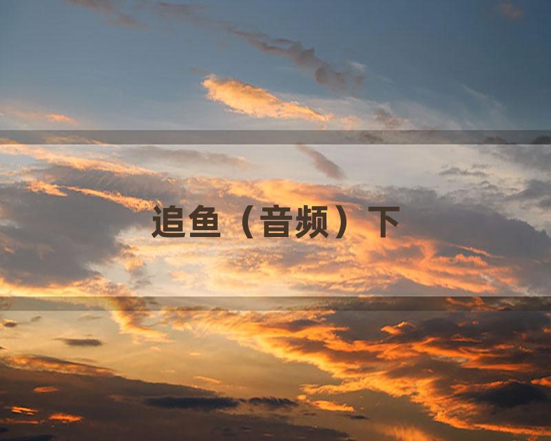 追鱼（音频）下