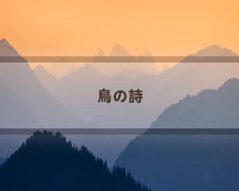 鳥の詩