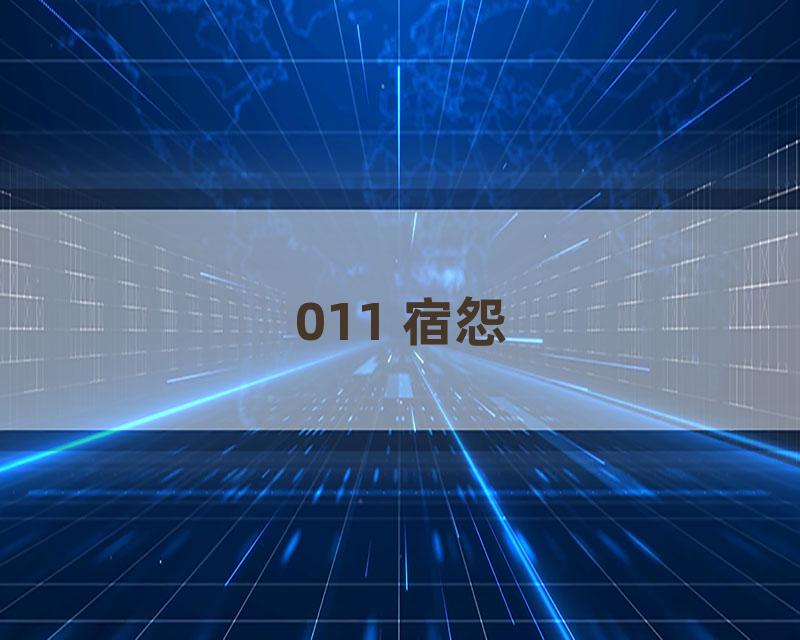 011 宿怨