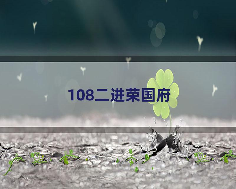108二进荣国府