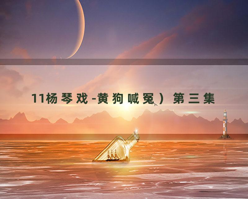 11杨琴戏-黄狗喊冤）第三集