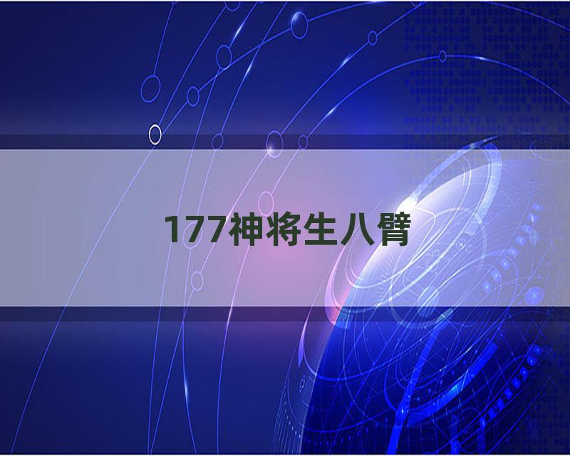 177神将生八臂