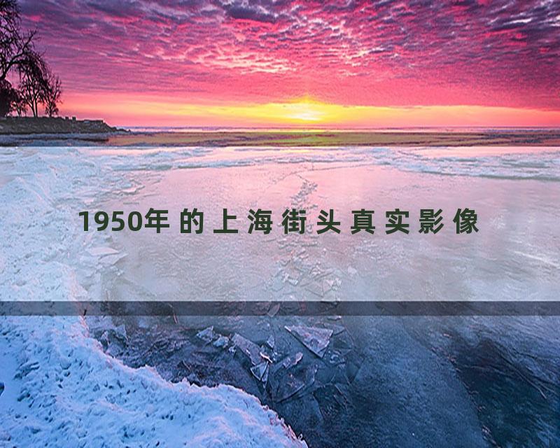 1950年的上海街头真实影像