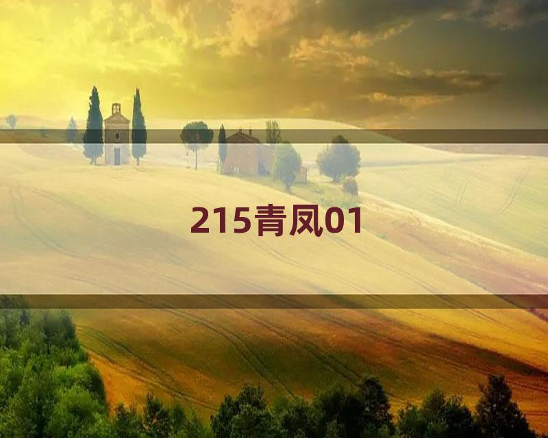 215青凤01