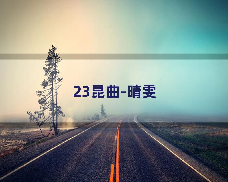 23昆曲-晴雯