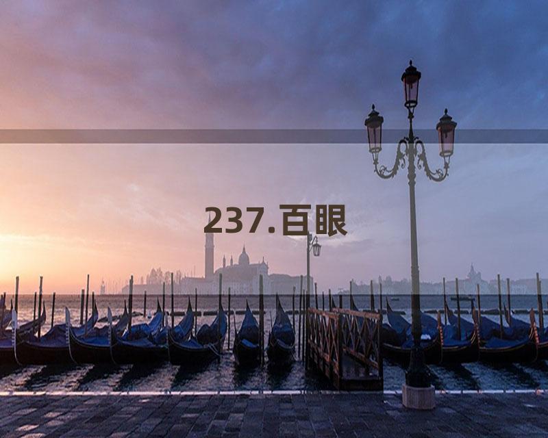 237.百眼