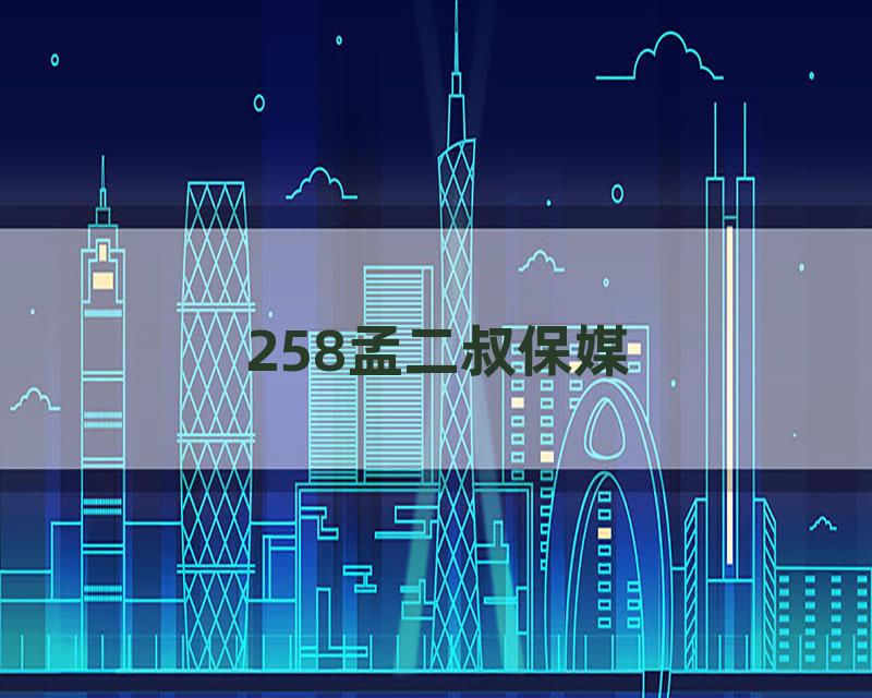 258孟二叔保媒