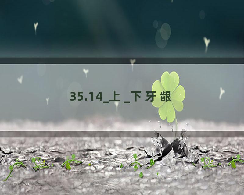35.14_上_下牙龈