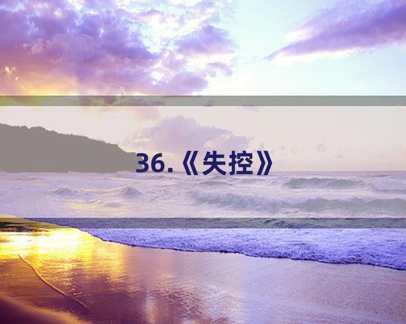36.《失控》