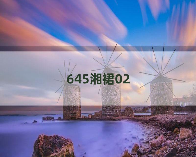 645湘裙02